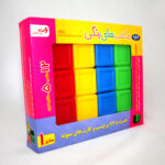 مکعب هاي رنگي 7 سانتيمتری
