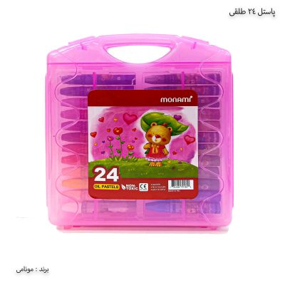 پاستل 24 رنگ طلقی مونامی