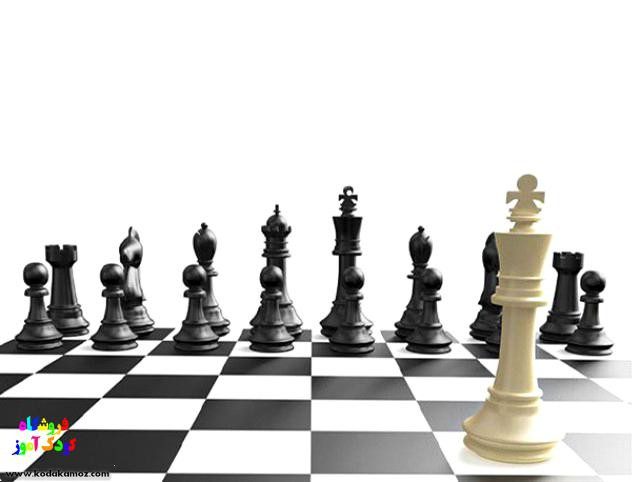 شطرنج چرمی کیفی متین 2