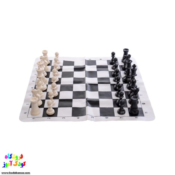 شطرنج چرمی کیفی متین 3