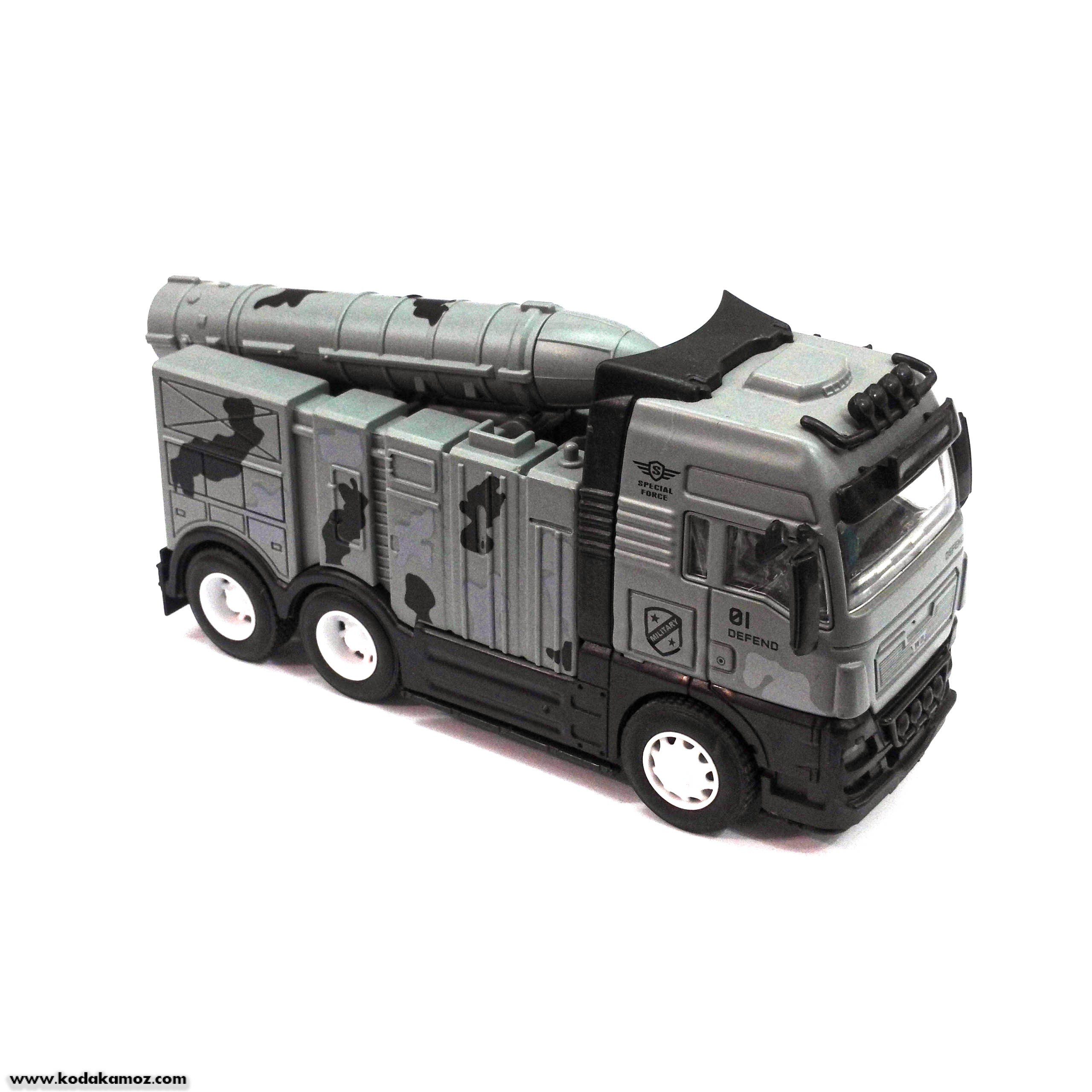 ماشین فلزی کامیون موشک انداز 2 ماشین فلزی کامیون موشک انداز 2