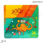 مداد رنگی 24 تایی فلزی لوکی 4