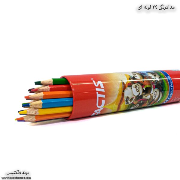 مداد رنگی 24 لوله ای فکتیس 2