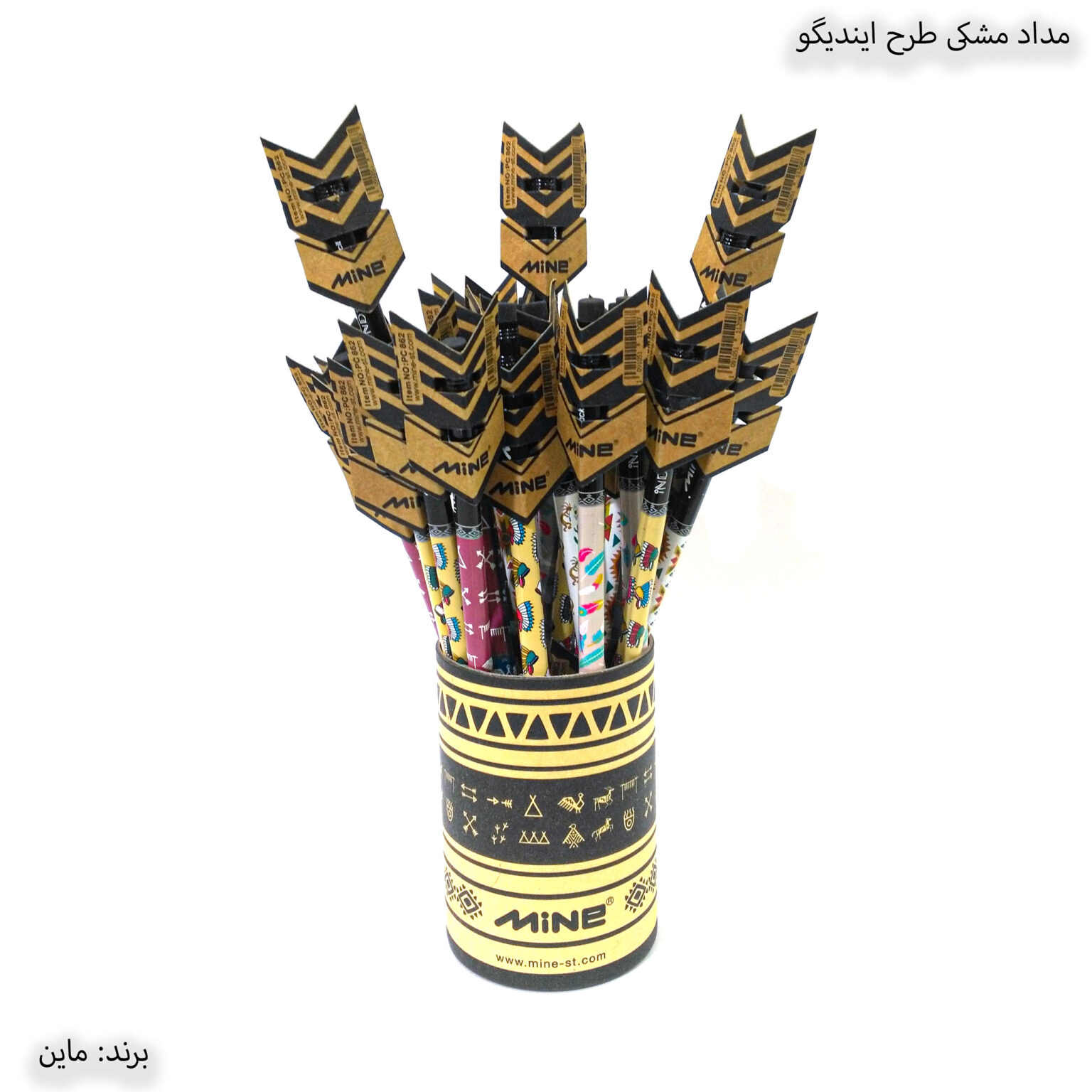 مداد مشکی ایندیگو ماین 4 مداد مشکی ایندیگو ماین 4