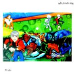پوشه دکمه دار آ4 نگین طرح بن تن 1