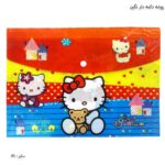 پوشه دکمه دار فانتزی نگین سایز A4 - Image 25