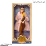 باربی مفصلی لباس خزدار صورتی 1