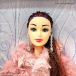 باربی مفصلی لباس خزدار کالباسی 1
