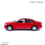 ماشین فلزی بنز C200 مدل 2015 قرمز 1