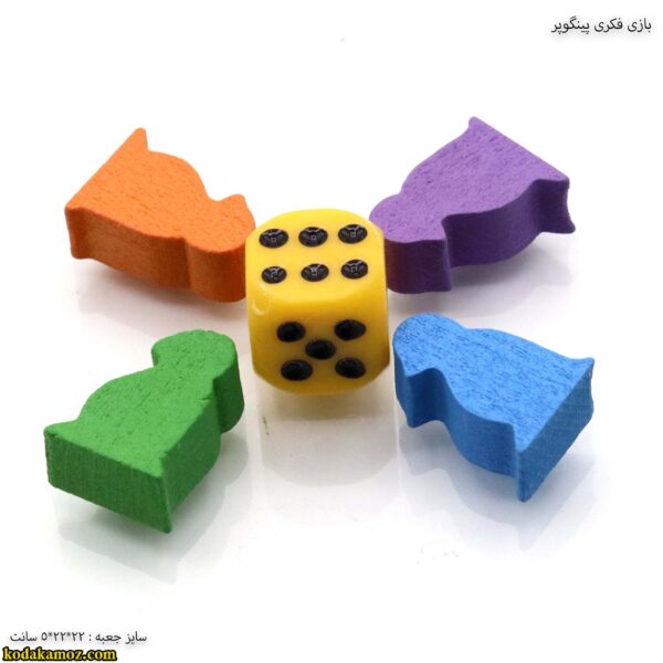 بازی فکری پینگوپر مهره چوبی