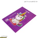 دفتر 50 برگ فانتزی ته چسب کد 6 شفیعی 3