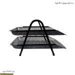 ست اداری رومیزی 6 تکه کرونا 9
