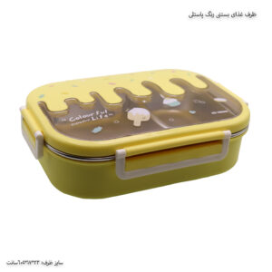 ظرف غذای بستنی رنگ پاستلی 15