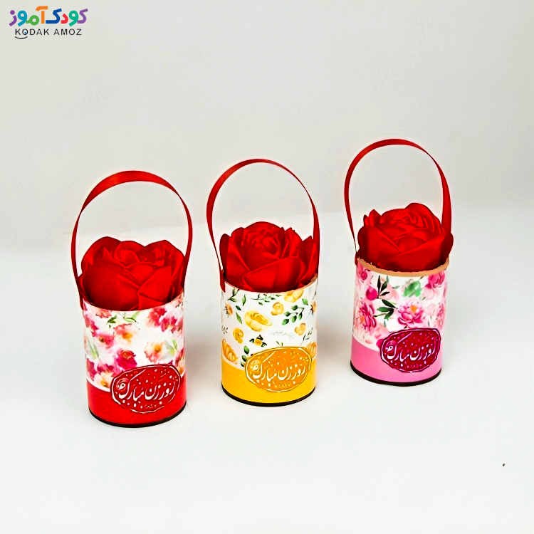 گل استوانه کوتاه روز مادر گل استوانه کوتاه روز مادر