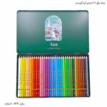 مداد رنگی 36 رنگ آریا آرتیست جعبه فلزی 2