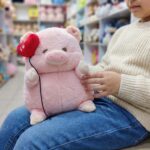 عروسک پولیشی خوک قلب به دست 2