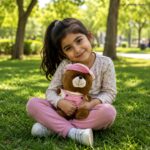 عروسک پولیشی خرس کلاه دار 1