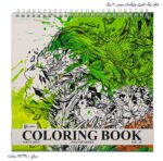 دفتر رنگ آمیزی بزرگسال سیمی 30 برگ 7