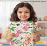 دفتر خط دار بچگانه فانتزی سیمی 80 برگ دخترانه شفیعی کد 114 - Image 2