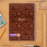 دفتر خط دار طرح درس سیمی 80 برگ شفیعی 11