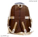 کوله پشتی 4 زیپه گربه ای زرشکی 7