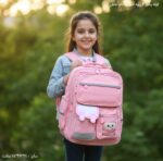 کوله پشتی 5 زیپه جیبدار جلو طلقی 8
