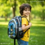 کوله پشتی مهد 2 زیپه برجسته پسرانه 5
