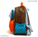 کوله پشتی مهد 3 زیپه جیبدار 9