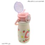 قمقمه استیل دو درب نی دار فانتزی بچگانه - تصویر 8