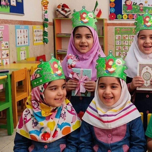 تاج جشن قرآن دخترانه خانه الفبا 2