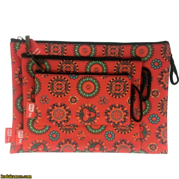 جامدادی سه تکه طرح سنتی mkm