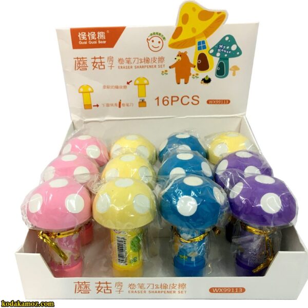 پاکن تراش طرح قارچ