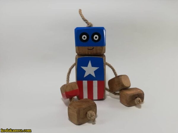 عروسک روددی کاپیتان آمریکا