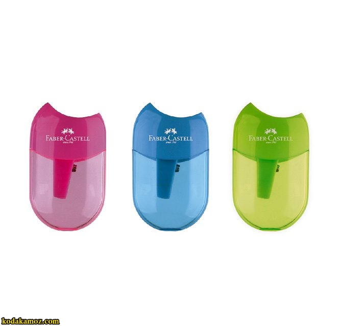 تراش مخزن دار بیضی apple تراش فابر کاستل مخزن دار مدل اپل - Image 1