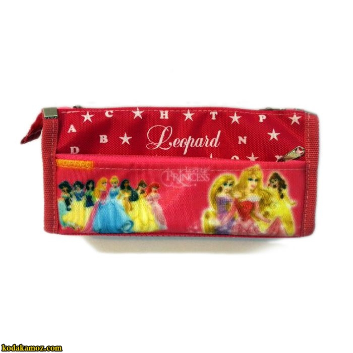 جامدادی 2 زیپ طرح پرنسس PRINCESS جامدادی 2 زیپ طرح پرنسس PRINCESS