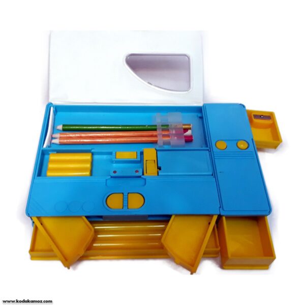 جامدادی کتابی پنجره دار بزرگ