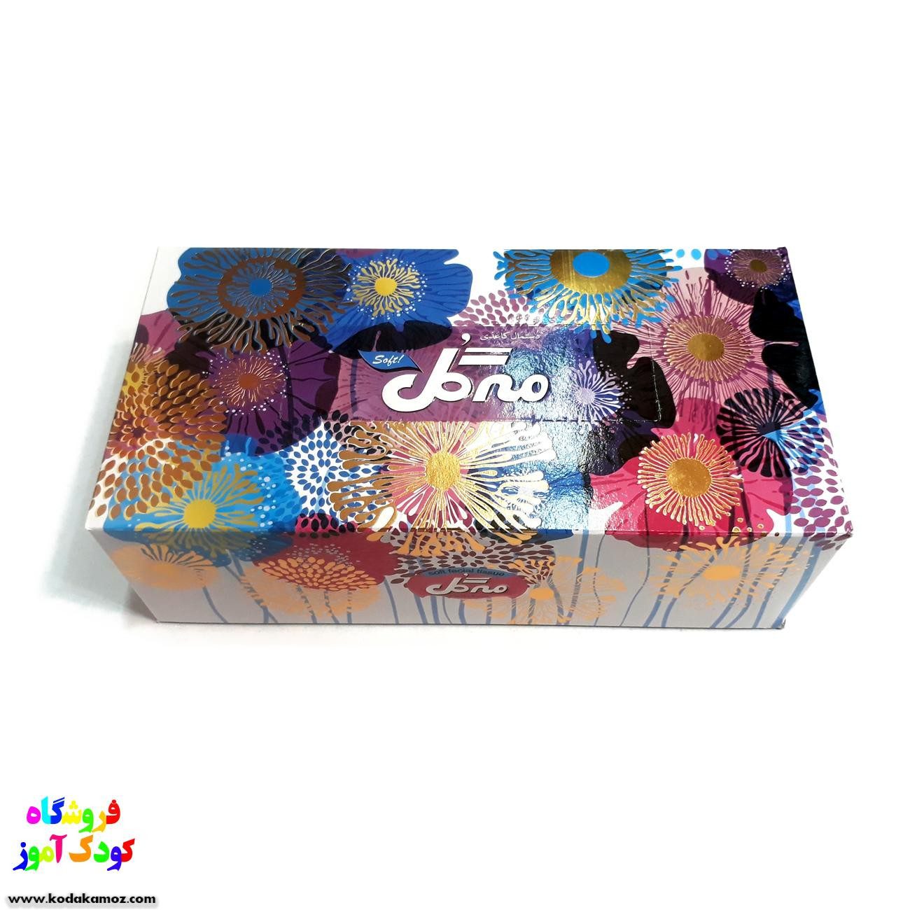 دستمال کاغذی مه گل 1 دستمال کاغذی 200برگ