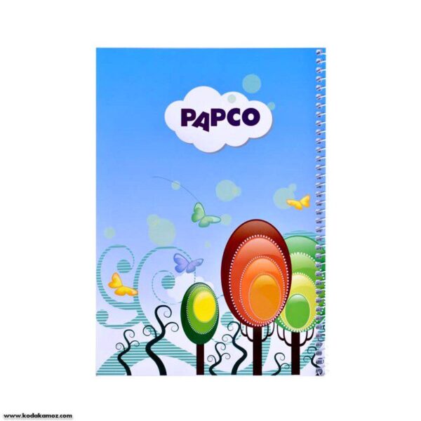 دفتر 60 برگ سیمی پاپکو کد668