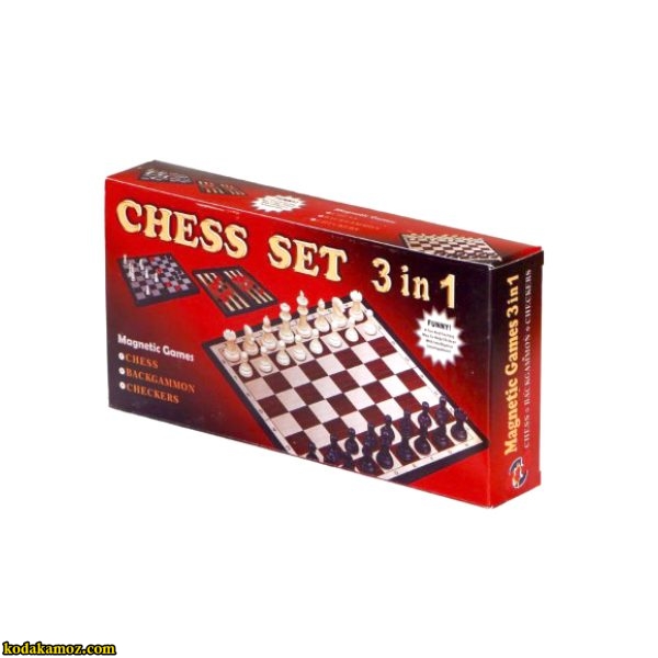 شطرنج مغناطیسی 3 کاره