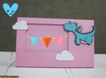 قاب عکس چوبی کودکانه طرح اژدها koala accessories - Image 2