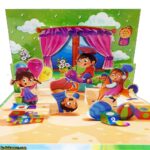 لوح پیش دبستانی برجسته ( سه بعدی ) کتابی کد 15 - Image 5