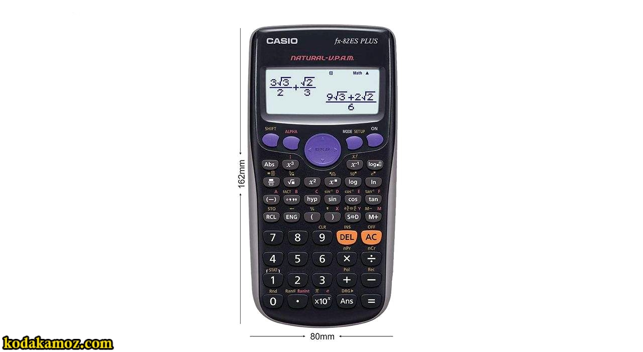 ماشین حساب کاسیو 82 ای اس 1 ماشین حساب کاسیو FX-82ES plus - Image 1