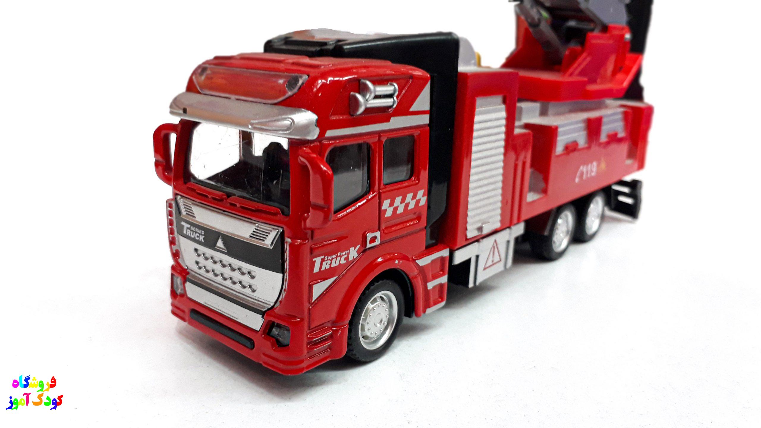 ماشین فلزی آتشنشان کامیون 3 - Copy ماشین فلزی آتش نشانی