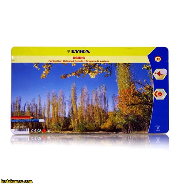 مداد رنگی 36 فلزی لیرا مداد رنگی 36 فلزی لیرا