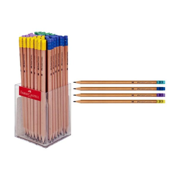 مداد مشکی چوبی فابر