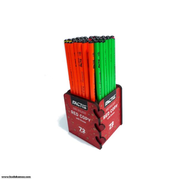 مداد مشکی فلورسنت دیپ دار