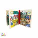 پازل کتابی چوبی بزرگ 2