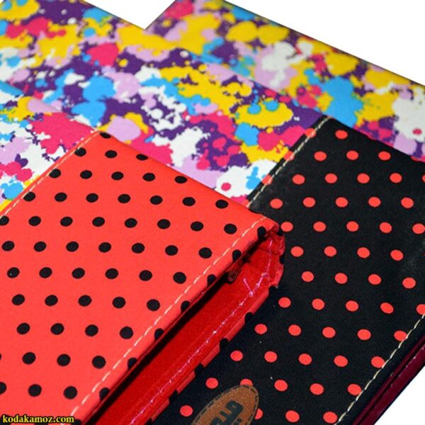 کلاسور قفل فلزی 26سوراخه پارچه ای میعاد