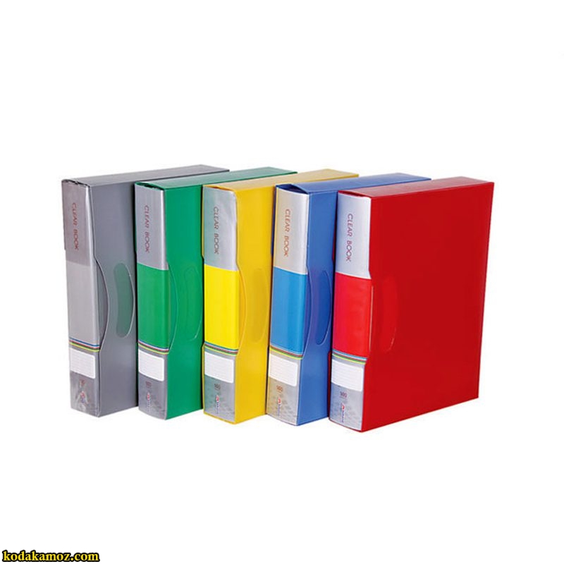 کلیربوک 100 برگ قابدار سهند 1 کلیربوک کاوردار 100برگ سهند