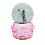گوی موزیکال برفی(گوی موزیکال عروس وداماد )سایز بزرگ 1803 2